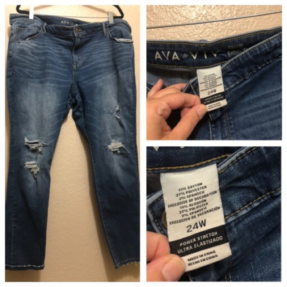 Plus jeans